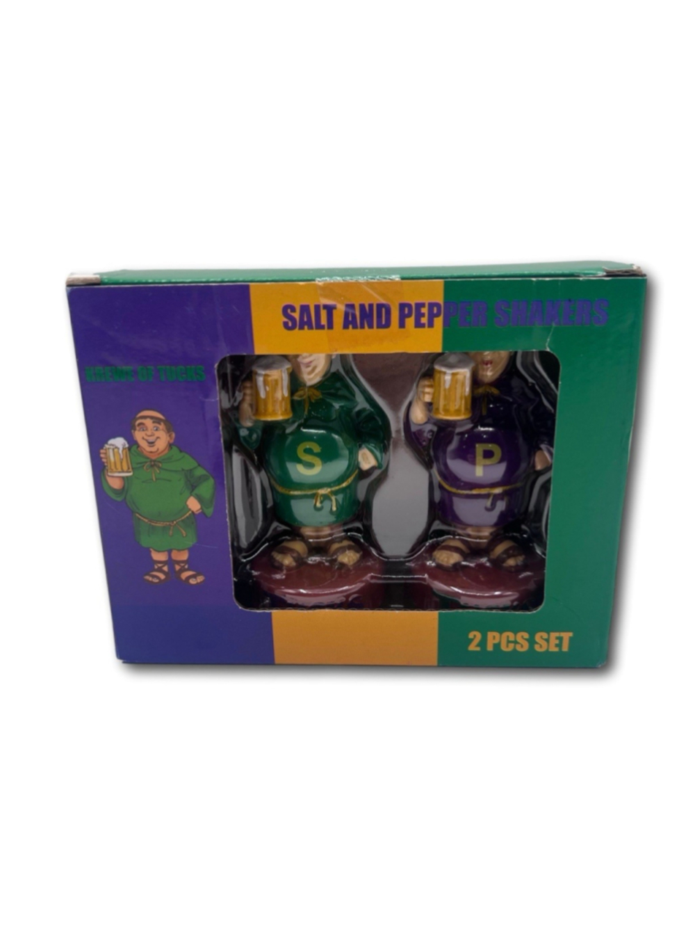 Krewe Of Tucks Salt And Pepper Shakers 2025 Collectable Mardi Gras